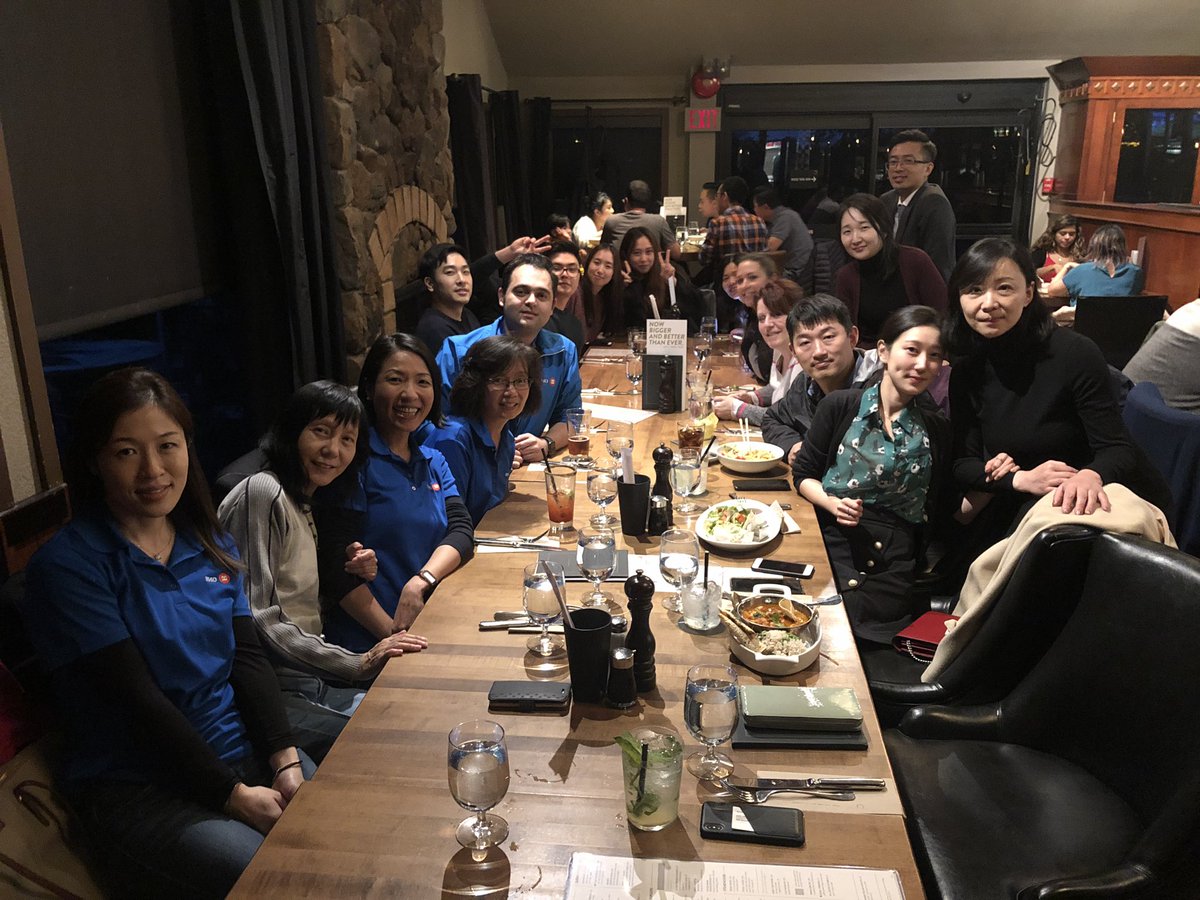 A Fantastic night with team Lougheed! Wish you all the best Annika and Amanda on your new roles and congratulations to new Dad, Daniel!