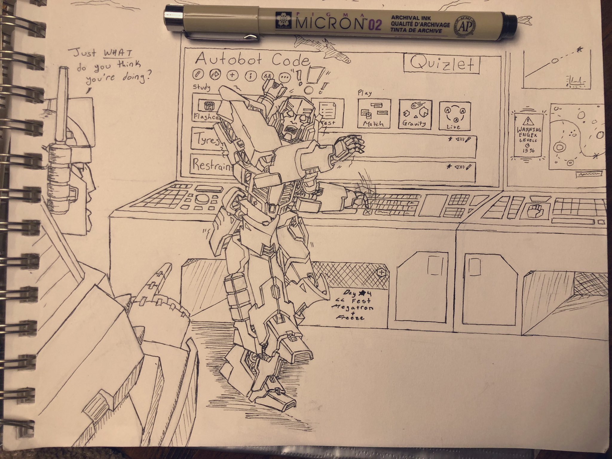 Patch // \\ comms Open! :3 on Twitter: "Day 4 - Megatron + Freeze - Ah ...
