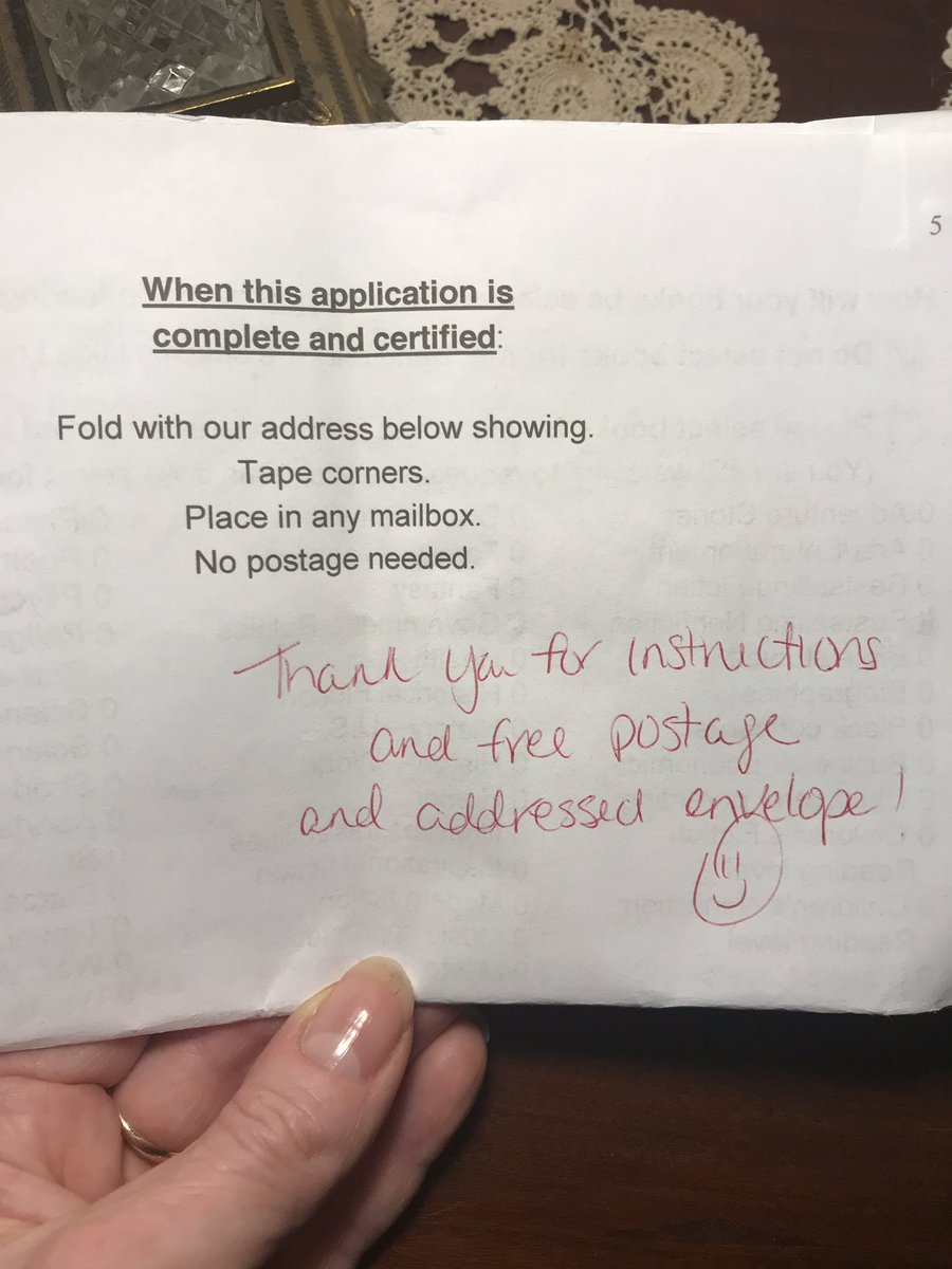 CarolynAnnCook's tweet photo. .@dcpl - Thank YOU for offering this service to DC residents like my mother who cannot read regular print any longer. We especially appreciated the self-addressed โ envelope with simple instructions and free postage! #SeniorsMatter #DCPublicLibraryRocks #TalkingBookLibrary https://t.co/JYAQH2zPJp