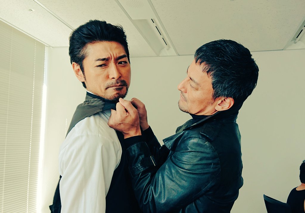 内田裕也 Yuya Uchida とある現場で先輩俳優に怒られてます 山口馬木也 優しい先輩