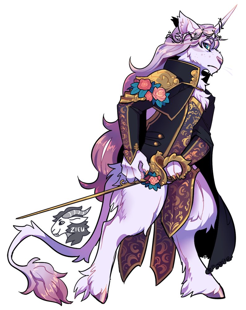 zieuart's tweet image. I have quite a bit more free time now so commissions are open!
$50 fullbody flat
$60 fullbody shaded
May charge more for complicated markings or accessories
NSFW is ok!