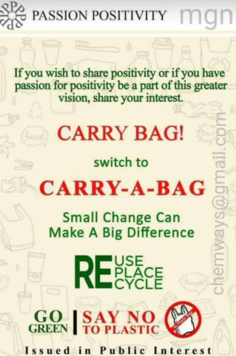 #noplastic #carryyourownbag #carrybag #environmentfriendly #goodvibes