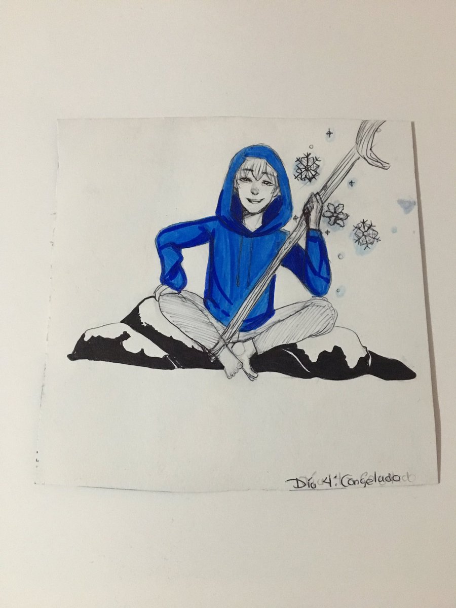 elgrangus09's tweet image. #Inktober2019  Día 4:congelado