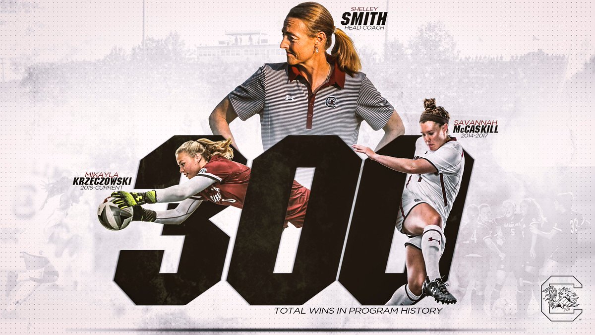 GamecockWSoccer's tweet photo. With tonight's win, the #Gamecocks have now won 300 matches in program history!!! 

#Gamecocks | #NCAASoccer | #ForeverToThee https://t.co/2TIZPj4efn