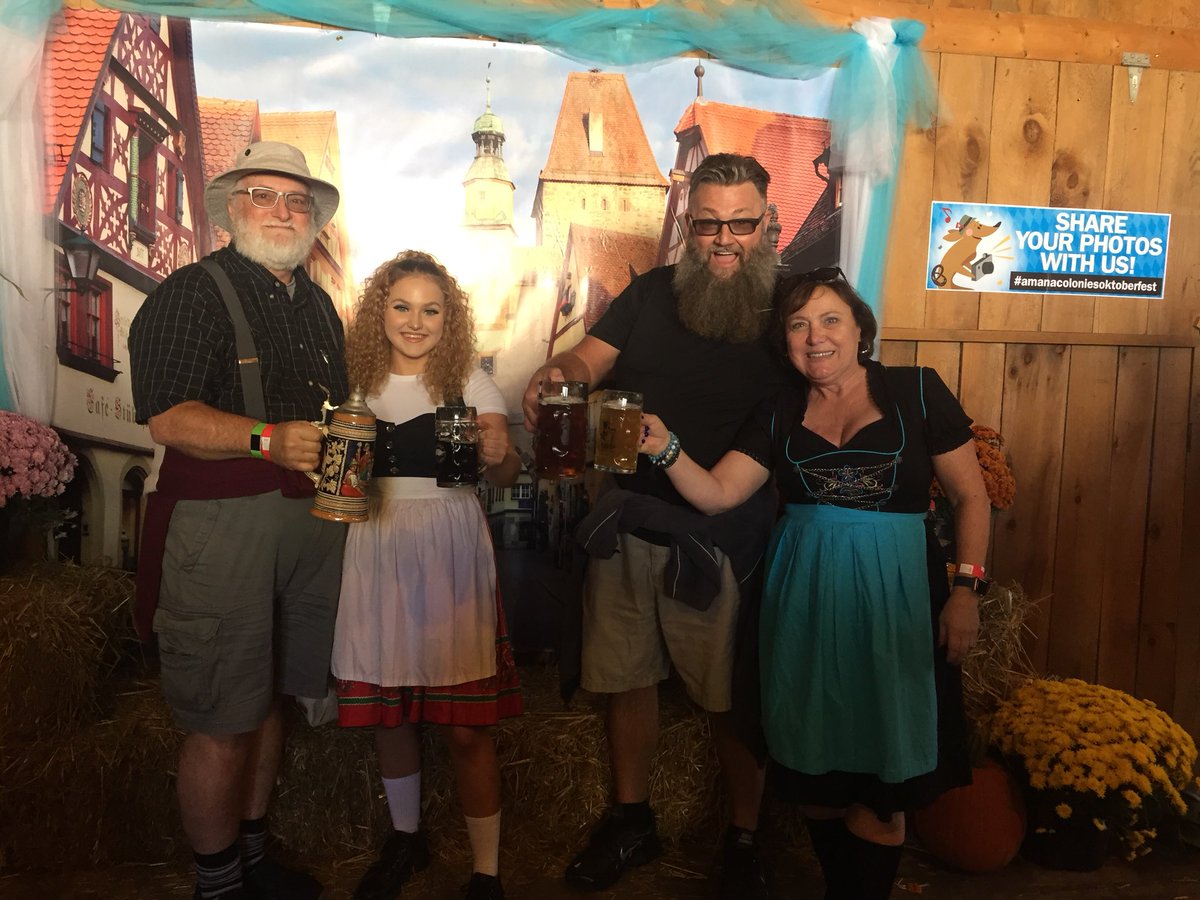 Celebrating my German heritage at the #AmanaOktoberfest #amanaiowa #Oktoberfest