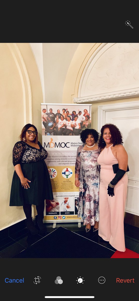 RBranchCanady's tweet photo. MPHI supporting black moms & allies at the Metro Detroit Midwives of Color Gala. Change is here! #MDMOC #MPHIhealth https://t.co/jTgEjBGWFE