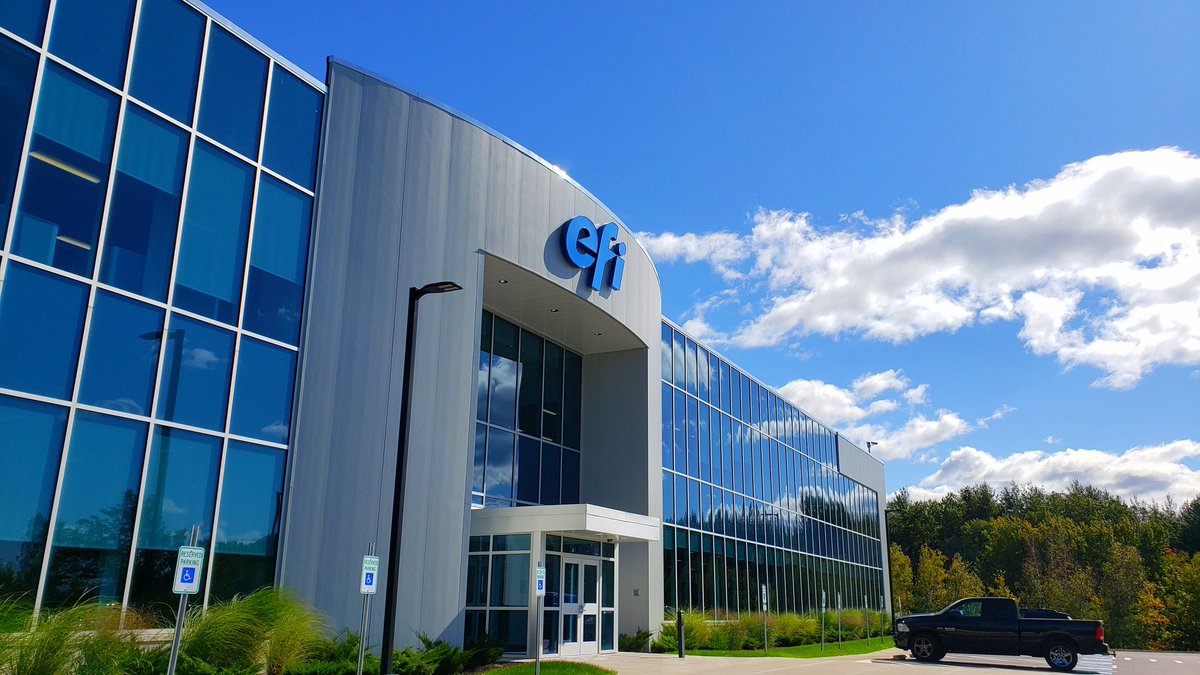 EFIsAngel's tweet photo. #VUTEk, #efi, beautiful fall day at EFI in New Hampshire!!!! <3 https://t.co/0xp8VYbBKv