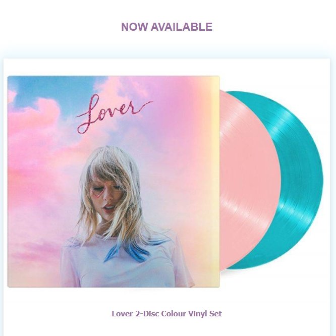 loreneeliz's tweet photo. มาขายของจ้าาาาาาาาาาา 

[PRE-ORDER] Lover 2-Disc Colour Vinyl Set 

ก็ราคาประมาณการ 2500 อาจจะถูกกว่านี้ 
รวมค่าจัดส่งมาประเทศไทยนะคะ

สนใจทัก DM รีบด่วนเดี๋ยวของจะหมด
นัดรับได้เด้อ

#thaiswiftiesloverbillboard #Lover #LoverTH #TaylorSwift #Thaiswifties https://t.co/U0R8c19263
