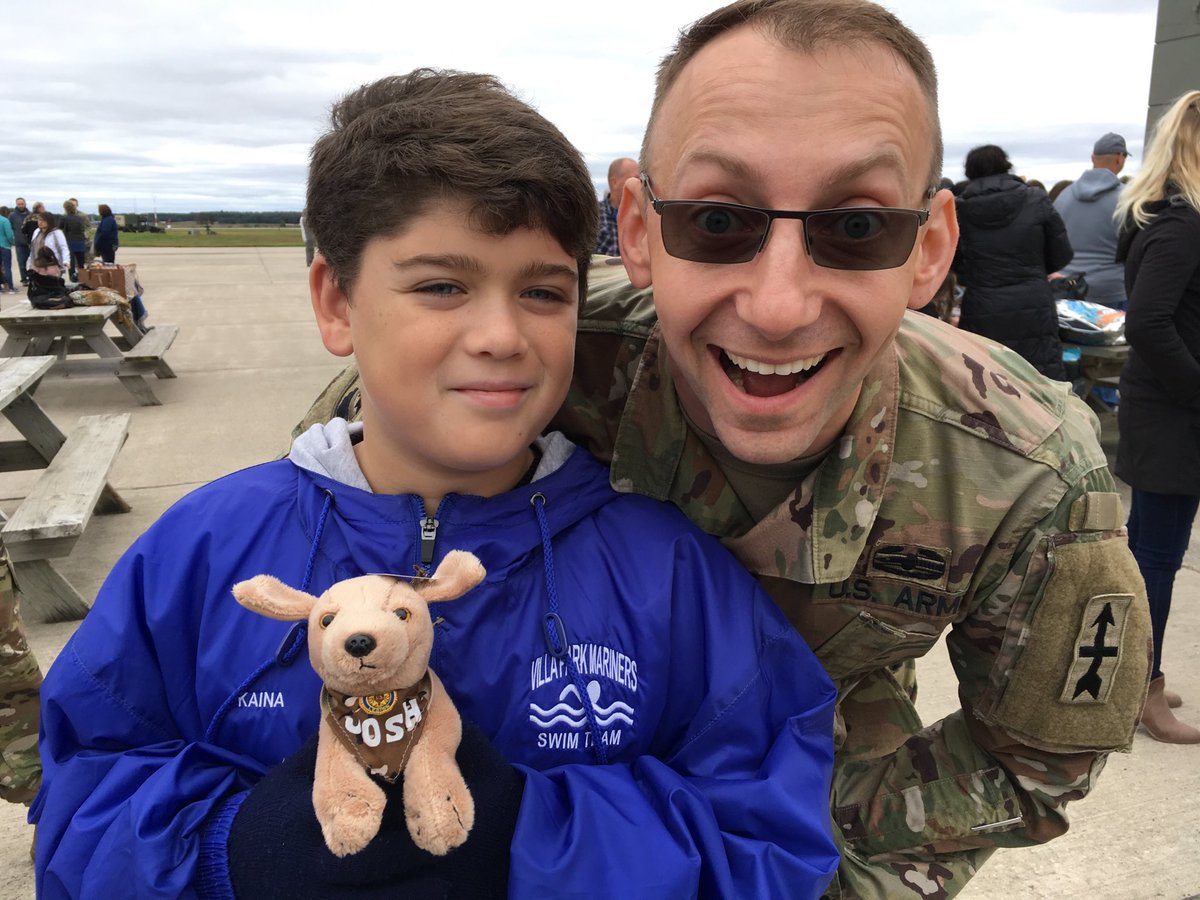 Seeing Cousin Josh off on his deployment! We’ll miss you!