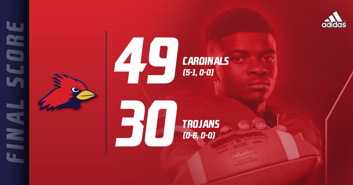 Cardinal offense explodes for 35  second half points, JPII holds off a late TCA rally to secure the homecoming victory! #OutWorkEveryone