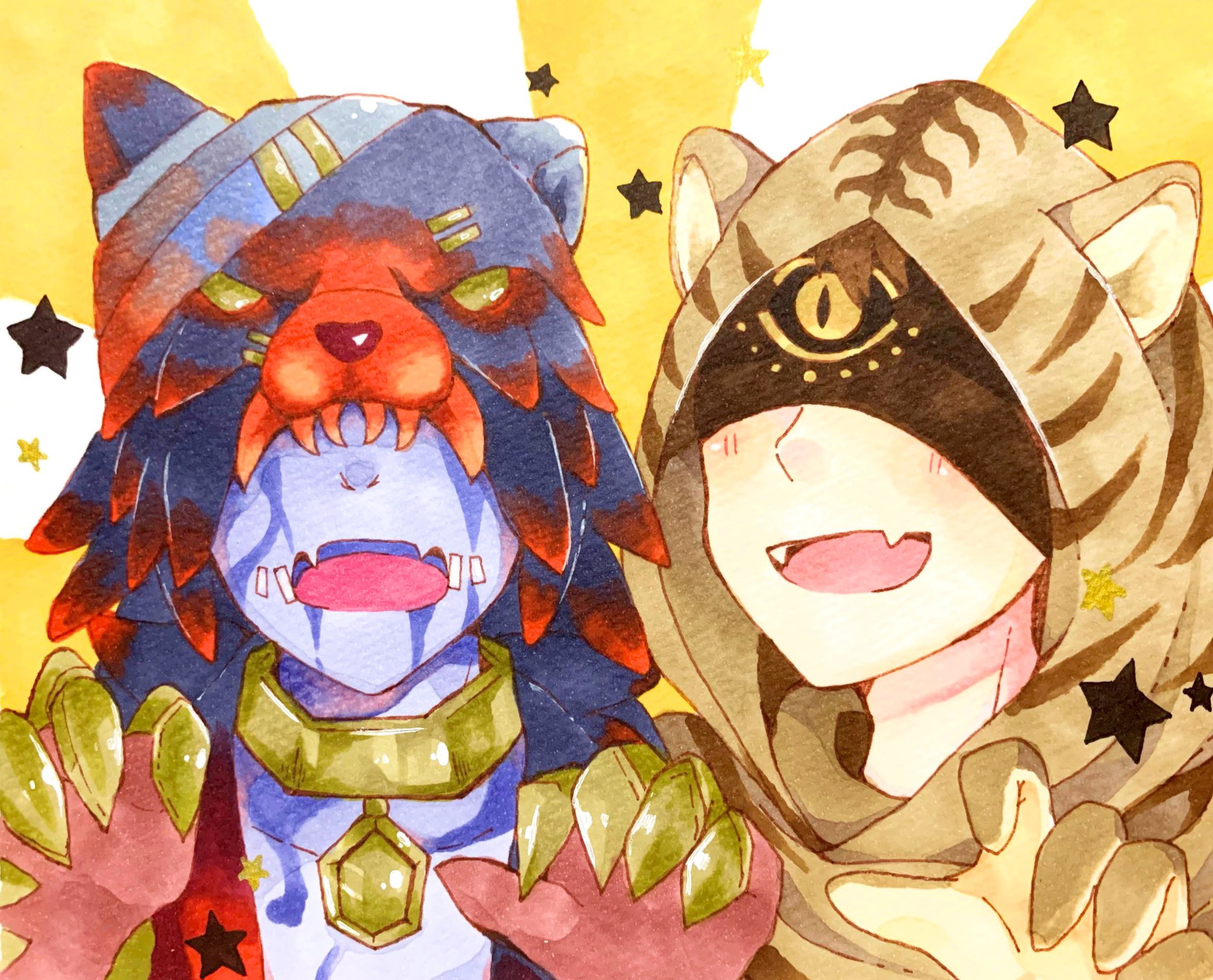 マゴノキ على تويتر ガオー リクエストありがとうございました 感染くんと虎ークです ケモ可愛い Ren Iden 第五人格イラスト Identityvイラスト マゴノキ على تويتر ガオー リクエストありがとうございました 感染くんと虎ークです ケモ可愛い Ren Iden 第五人格イラスト Identityvイラスト