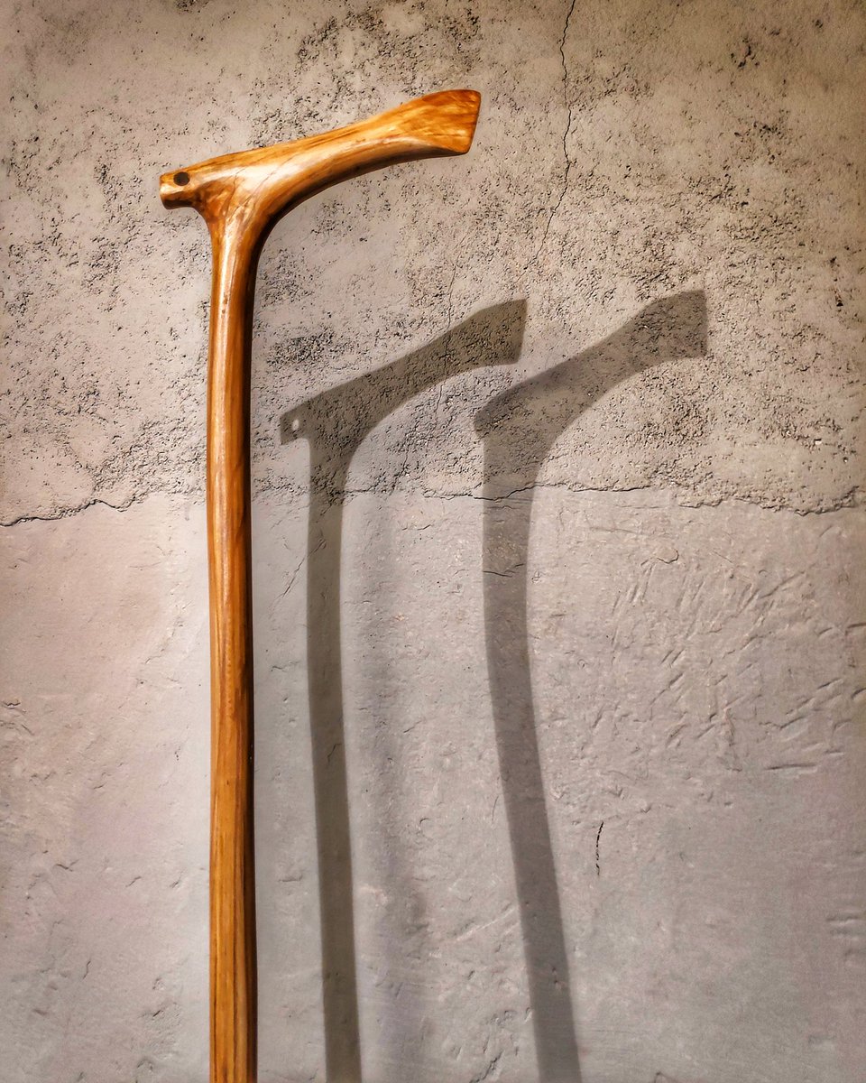 Walking stick that determines the safety of every step forward... #walkingsticks #allpurposesticks #axe #stick #fashionpost #handcarved #woodworking #cane #walkwithindia #ecofriendly #hobby #business #studio #giftingideas #bengaluru #indirangar