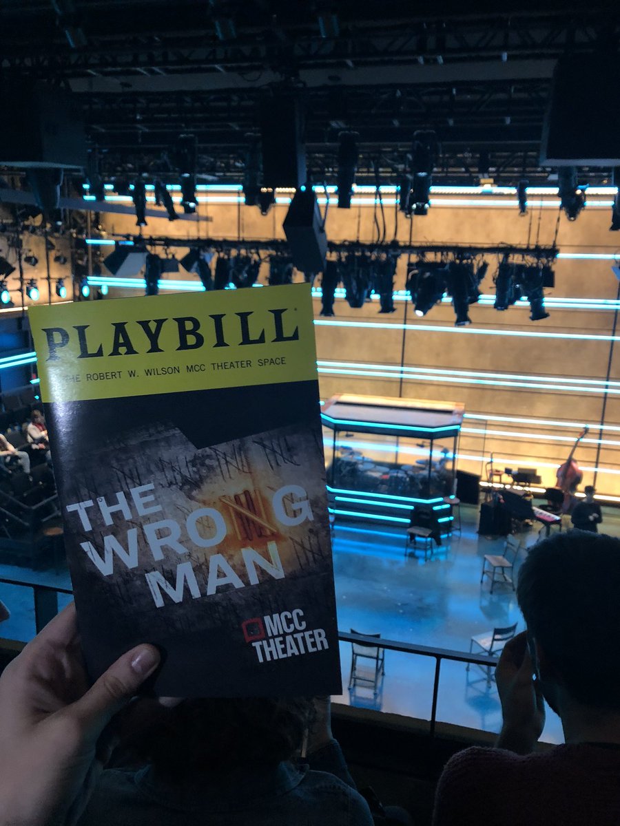 ItsRainingBen's tweet photo. This! Show! @CiaraRenee8 and #JoshHenry are both giving UNREAL performances in #TheWrongManMCC and the music by @rossgolan will be stuck in my head for weeks. π€π» for a cast recording! https://t.co/02F4J4bO2U