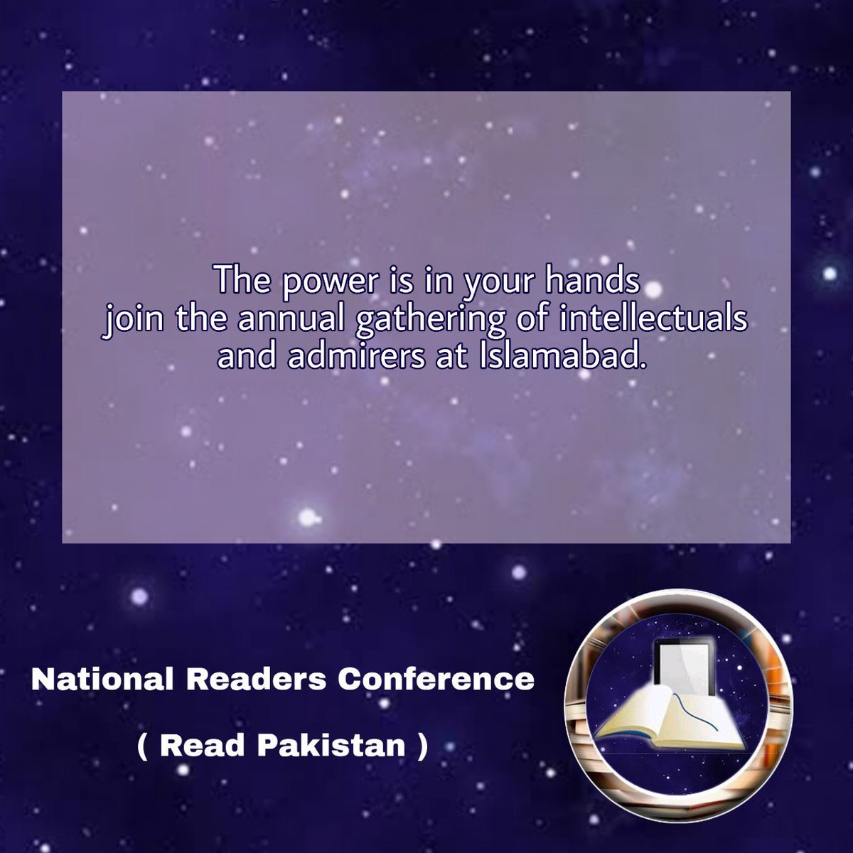 ereadpak's tweet photo. Read Pakistan is conducting a conference of the year 2019, to be called as National Reader Conference, at HEC Auditorium, H-9, Islamabad. 
#NRC2019 https://t.co/cAgUjp4MRM
