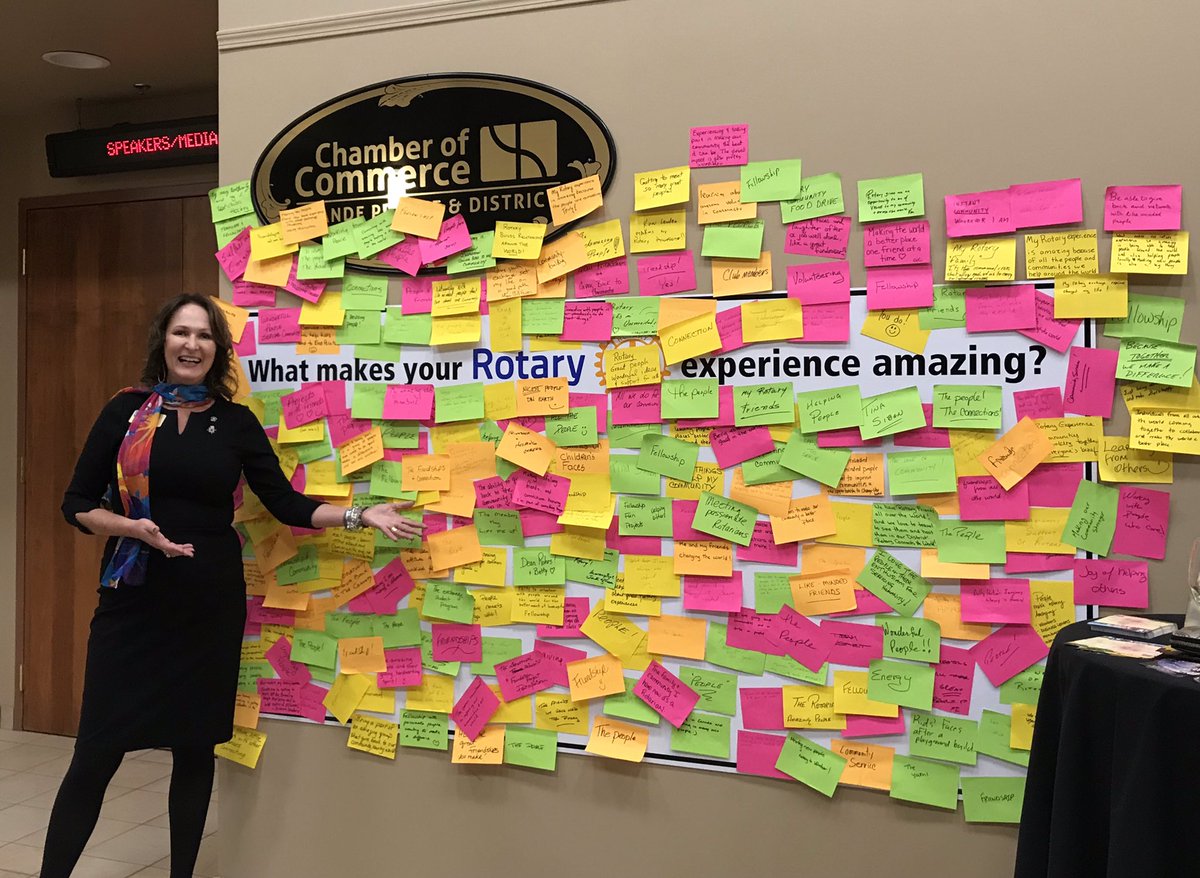 Tracey Vavrek (@traceyvavrek) on Twitter photo Love the messages being shared at the <a href="/RotaryD5370/">Rotary District 5370</a> #peopleofaction conference! #RotaryConnectstheWorld #WeareRotary
#ServiceAboveSelf #Friendship #MakingaDifference
#GratefulRotarian Love the messages being shared at the <a href="/RotaryD5370/">Rotary District 5370</a> #peopleofaction conference! #RotaryConnectstheWorld #WeareRotary
#ServiceAboveSelf #Friendship #MakingaDifference
#GratefulRotarian