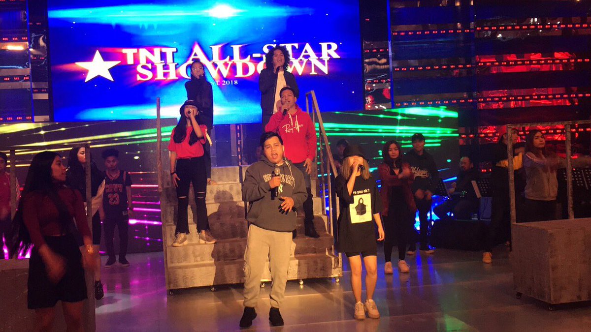 itsShowtimeNa's tweet photo. Nagre-rehearse na para sa pangmalakasang banggan sa TNT All-Star Showdown sina Janine Berdin, Noven Belleza, Sheena Belarmino, Ato Arman, Jonas Oñate at Shaina Mae Allaga! #ShowimeSampuRrific https://t.co/283dykQkCT