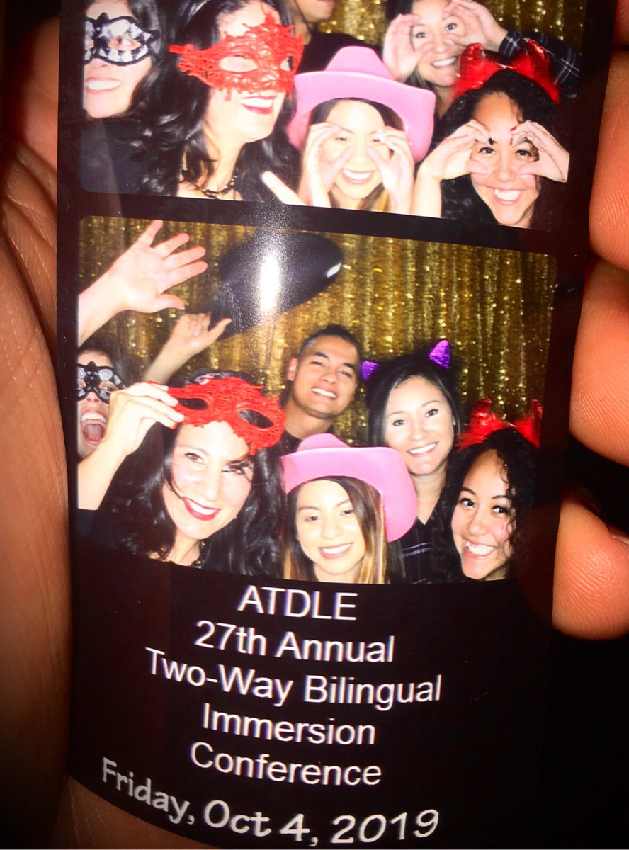 DrGonzalez_1's tweet photo. Have to celebrate with a group of my awesome teachers! @atdle #twbi2019 #atdle2019 https://t.co/n3I07MmdXj