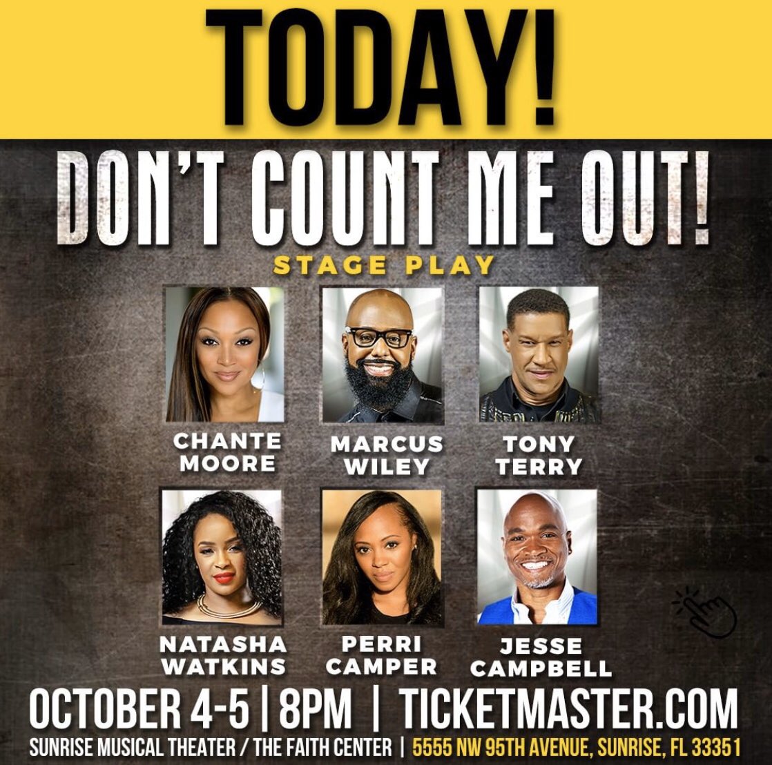 Bishop Aj Wright On Twitter Tonight Was Wonderful Happy To Support My Big Bro S Bishophenryfernandez Play Don T Count Me Out Absolutely Awesome South Florida Let S Support On Tomorrow Night Https T Co Ulcapovcxb