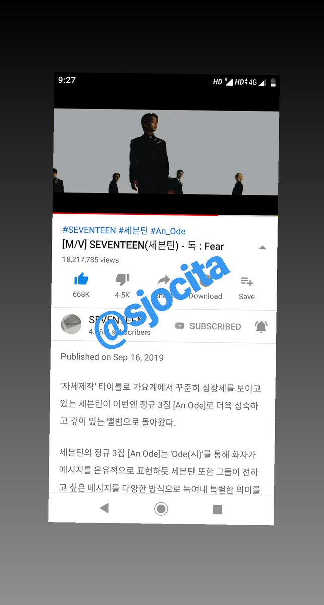 SJocita's tweet photo. @forsvtcarats @pledis_17 Still streaming #SecondEntry https://t.co/eJ7F3HEXxy