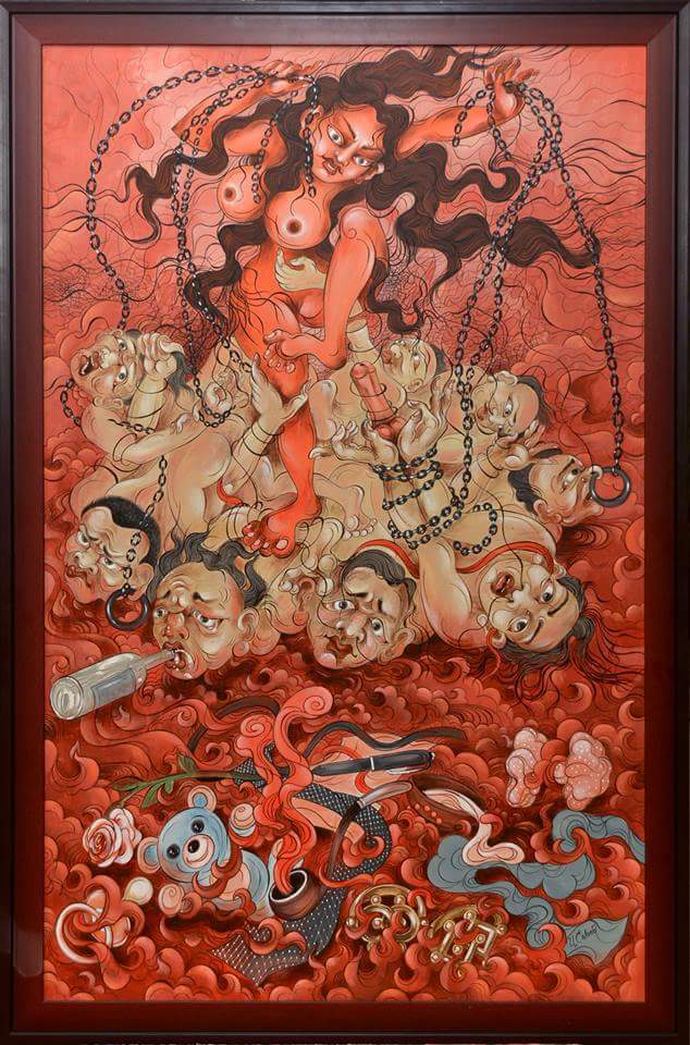 Амьдралынхаа нандин бүхнийг тачаалаар сольсон хүсэл тачаалын боолууд,,,