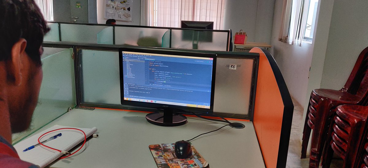 ashish_che's tweet image. Students coding the given problem statements at #build2learn @KCGtechnology @dorait