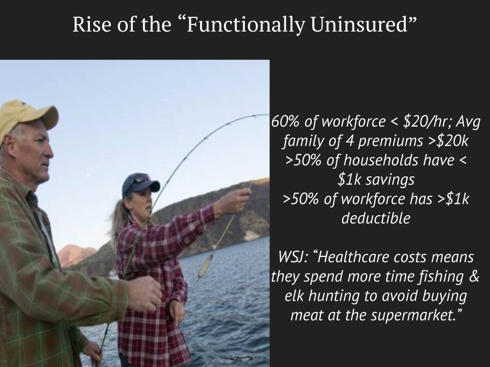 chasedave's tweet photo. If I had my way, we’d subtract healthcare revenue from GDP and jobs from “growth” numbers. Success is when we need less sick care can invest in health &amp; well-being. 

It’s plain to see the devastation the sick care system is having on the health of our nation. https://t.co/tPUKibcmjn