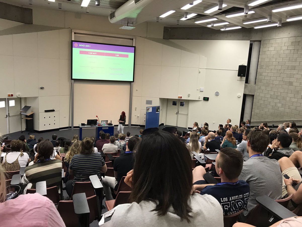 ACParaStudents's tweet photo. Our own #SPAQLD Representative @BrittShaw94 presents a Case Study to #SPAIC2019 - Unconscious Not Dead: A View from the Stretcher. Go Britt! https://t.co/VLMkTyRyfi