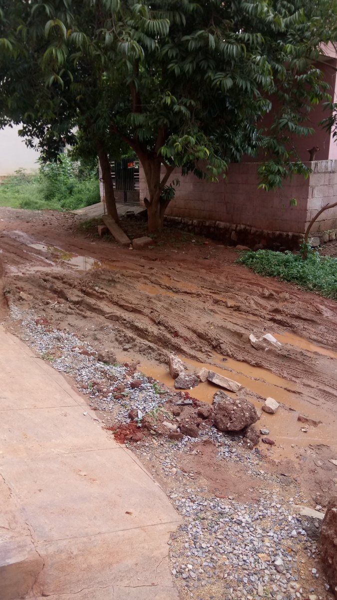 RamyaShinde3's tweet photo. @BBMPCOMM When can we expect you to fix the roads in 3rd cross, dodda bettahalli, subaschandra bose road, Vidyaranyapura??? There are no street lights, the swampy roads have become a breeding place for mosquitoes, our kids are suffering from dengue !! provide proper infrastructure ASAP!!! https://t.co/Kzslnu1Gs1