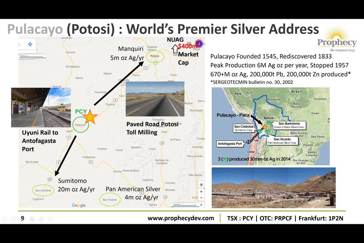 SilverElMining's tweet photo. Prophecy Development Corp (TSX: PCY, OTC: PRPCF) specializes in mine permitting, construction, and operations. https://t.co/PvqgBcyoSR
Generational Discovery Next to World’s Third Largest Silver Mine
#silvermining #silverjunior #silverinvestment #silverprojects $PRPCF https://t.co/mufvJ1yoiY