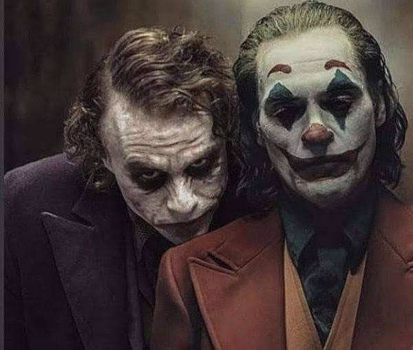 rodogonio's tweet photo. El #Joker de #JoaquinPhoenix no funcionaría en #TheDarkKnight🦇 y el de #HeathLedger no funcionaría en #Joker. Ambos fueron lo mejor posible para sus respectivas películas. #JokerMovie 🤡 https://t.co/xVUSsAGYyv