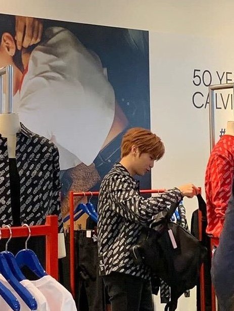 Model Daniel K is in da haus. Hot and sizzling He look so handsome and gorgeous. I still believe Busan air and water always do wonder to Daniel.  @danielk_konnect #강다니엘  #KangDaniel #KangDanielforCK50 #CalvinKleinCr. to @/jelly0joo