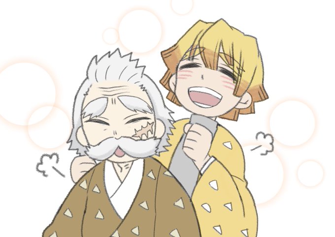 ととまるさんがTwitterに投稿した我妻善逸(鬼滅の刃)のイラスト。