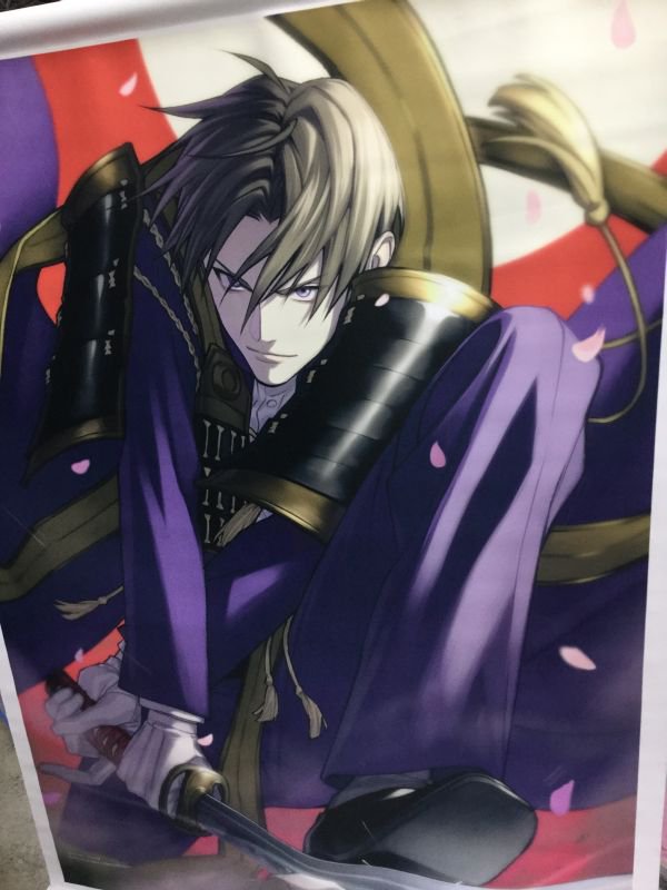 入荷情報】#刀剣乱舞 #二周年記念祝画B2タペストリー #燭台切光忠 #へ