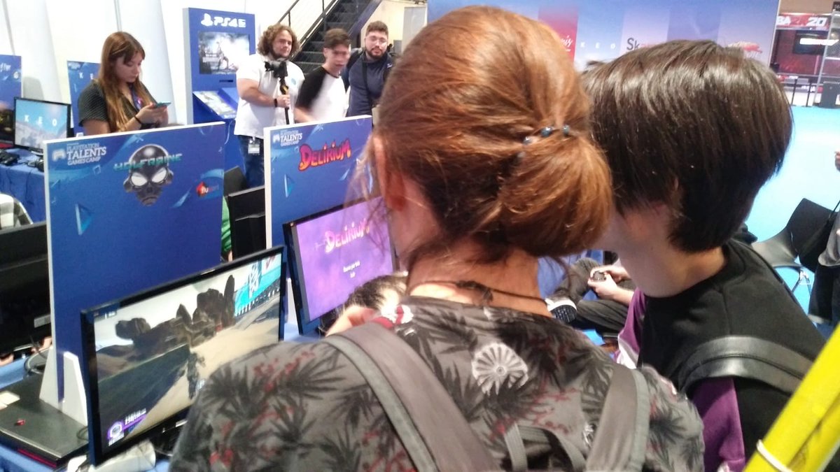 Holfraine - Now on PS4 🎮 (@holfraine_bet) on Twitter photo Seguimos el tercer día de <a href="/MadGamesWeek/">Madrid Games Week</a>!!
¿Os habéis pasado ya por la zona de <a href="/PSTalents/">PlayStation Talents</a> y probado <a href="/Holfraine_BET/">Holfraine - Now on PS4 🎮</a> y todos los juegos? Aún estáis a tiempo! 🎮😉
#MadridGamesWeek #PlayStationMadridGamesWeek #MGW19 #MGW2019 #Playstation4 Seguimos el tercer día de <a href="/MadGamesWeek/">Madrid Games Week</a>!!
¿Os habéis pasado ya por la zona de <a href="/PSTalents/">PlayStation Talents</a> y probado <a href="/Holfraine_BET/">Holfraine - Now on PS4 🎮</a> y todos los juegos? Aún estáis a tiempo! 🎮😉
#MadridGamesWeek #PlayStationMadridGamesWeek #MGW19 #MGW2019 #Playstation4
