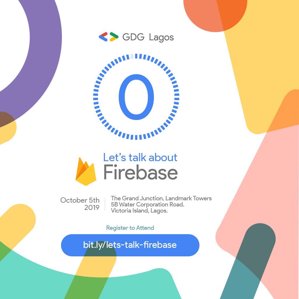 Kicking off @Firebase sessions and Codelabs @gdglagos🔥

#FirebaseSummit #FirebaseLagos