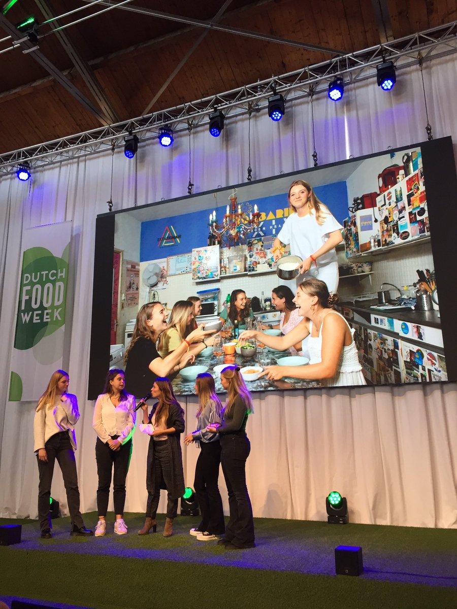 Inspirerende start van de @dutchfoodweek met de centrale vraag #watetenwe #DFW19