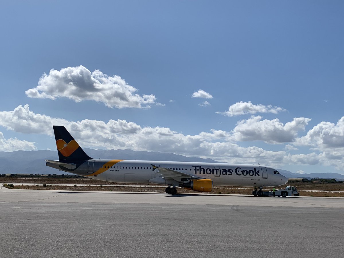 karlmckeever's tweet photo. #SadEnd to an icon of #PackageHoliday #FamilyMemories #ThomasCookTravel #ByeBye https://t.co/5R5zahpap4