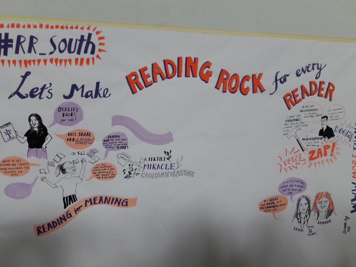 The most inspiring morning all about reading. What a great way yo spend a Saturday #ImAReadingRocker #RR_South