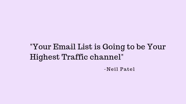 Im_hostnetindia's tweet photo. Neil Patel is a digital marketer, blogger and influcer in SEO industry. Today I am sharing his one of the best quotes :-
"Your Email List is Going to be Your Highest Traffic channel".
#emailslist #trafficchannel #neilpatelquotes #neilpatelblog https://t.co/ZpnoLImWCG