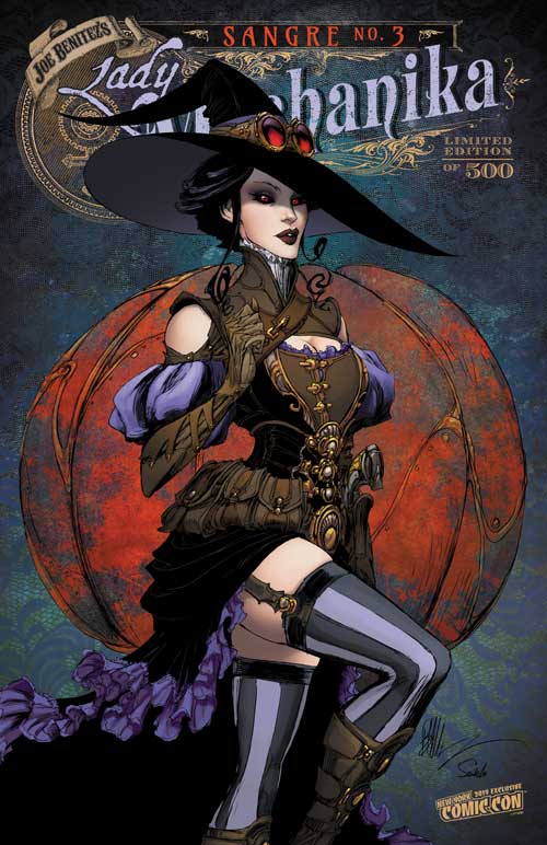 BenitezProduct's tweet photo. @NY_Comic_Con is happening this weekend! 🦸‍♂️🦸‍♀️We'll be selling an NYCC Exclusive Variant of Sangre #3🎃for just $15 (limited to 500 copies, so grab em' quick)! Joe Benitez will also be doing signings all weekend long in Artist Alley E-39 as well!
#NYCC2019 #ComicCon #artistalley https://t.co/7Jz6fZK6KA