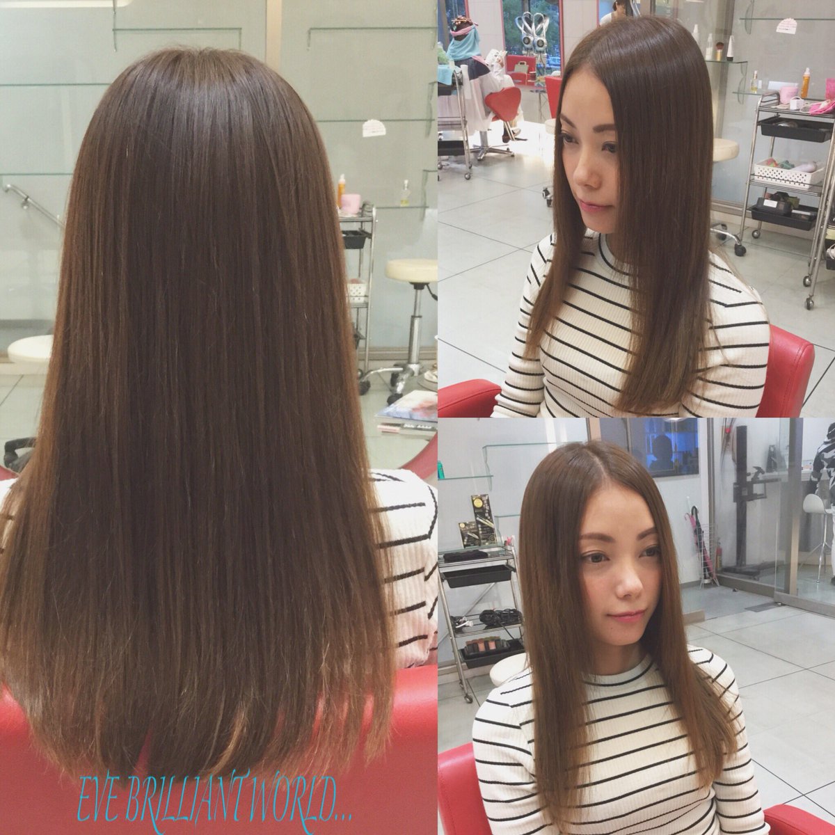 Eve Hair Works ストレートパーマ 滑らかで柔らかい 自然なストレートロングヘアに 世界初 の頭皮と髪の同時ケアアイロン Mederu 使用 いつもご来店本当にありがとうございます 縮毛矯正 まっすぐすぎない サラサラ Eve Hair Works ストレートパーマ 滑らかで柔らかい 自然なストレートロングヘアに 世界初 の頭皮と髪の同時ケアアイロン Mederu 使用 いつもご来店本当にありがとうございます 縮毛矯正 まっすぐすぎない サラサラ