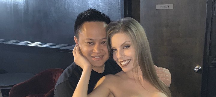AnferneeRB's tweet photo. It’s insane how good of a show @Britney_Amber put on tonight @FantasiesBalt! I had so much fun meeting you &amp; still cannot get over how beautiful you are in person! https://t.co/NBhJilcm7G