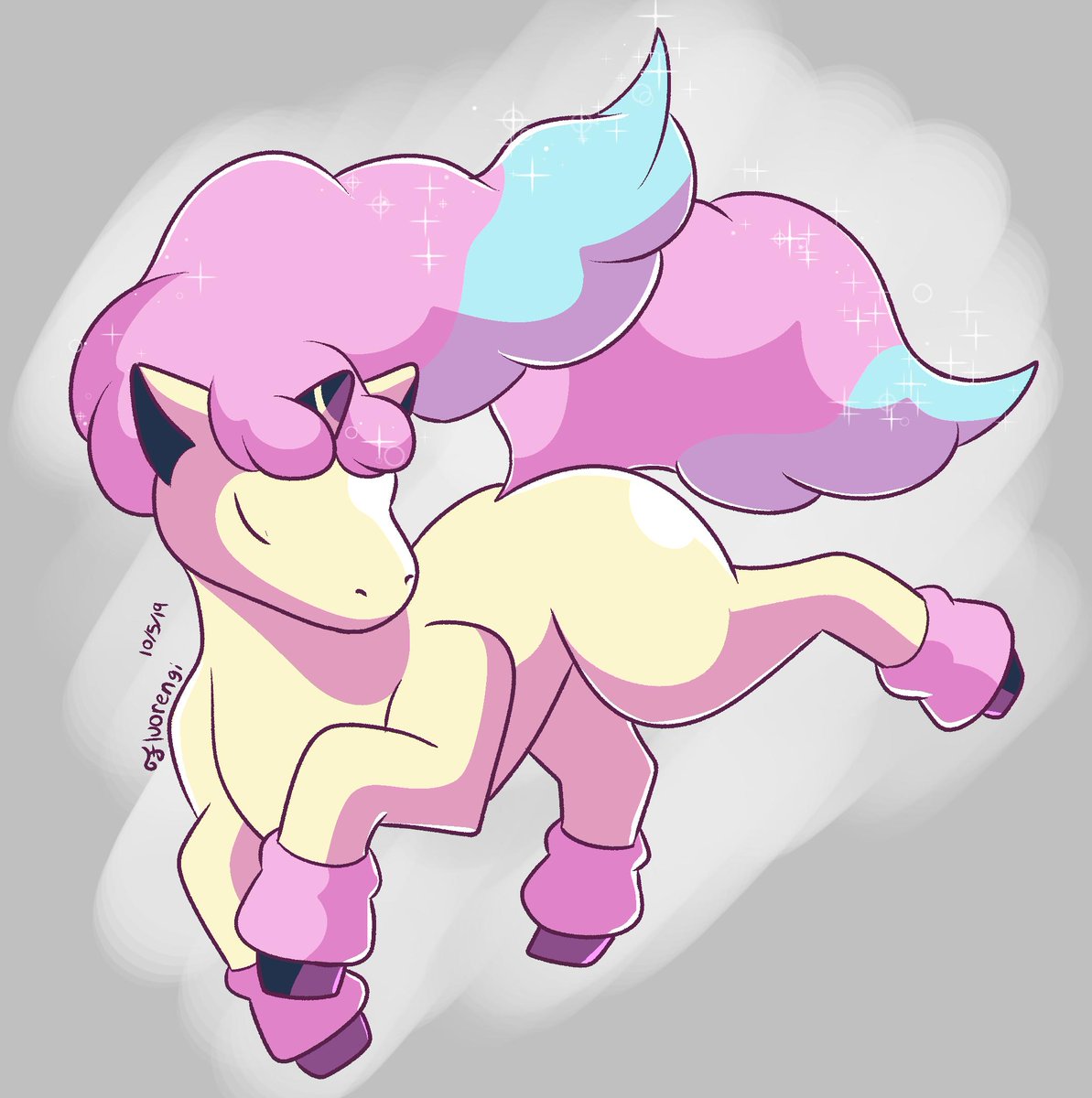 star light star bright show me galarian ponyta tonight