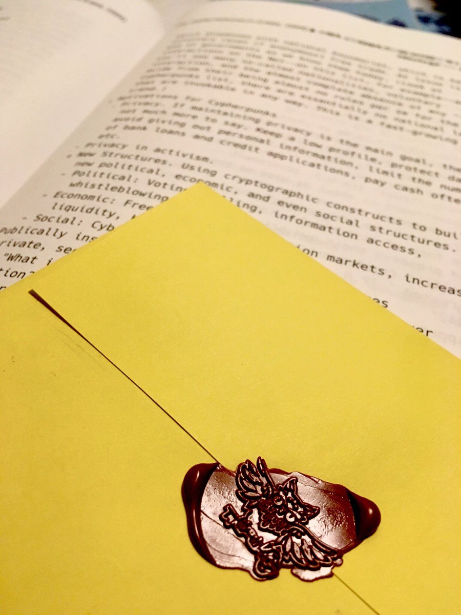 We just halved the price of stickers and pins. All are $2ea + $2 shipping. tmgox.com/product-catego…
(attached is actual wax seal we are now dripping on to all envelopes)