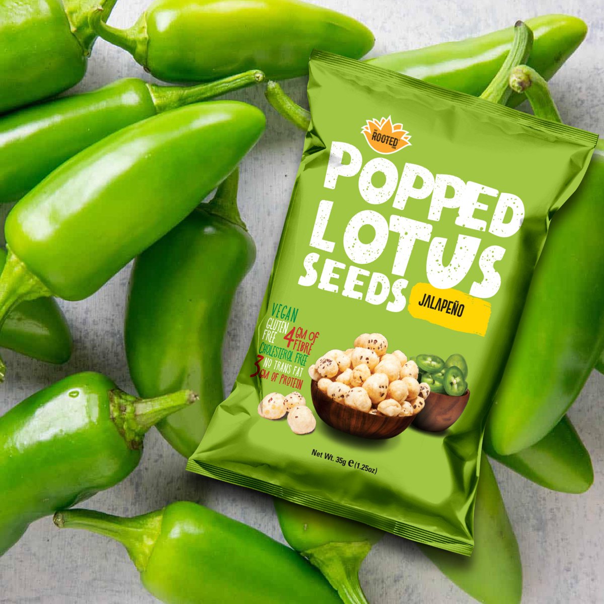 KamalKitgroup's tweet photo. Our Crowd Pleasing Pack Of Hot Jalapenos!!

Jalapeños are spicy chili peppers from the hot pepper family. They are small, green or red in color and moderately spicy. Jalapeños are commonly used in Mexican cuisine but popular worldwide.

You Gotta Be Hungry!!
#dubai #snacks #Vegan https://t.co/Hv3IAU8waj