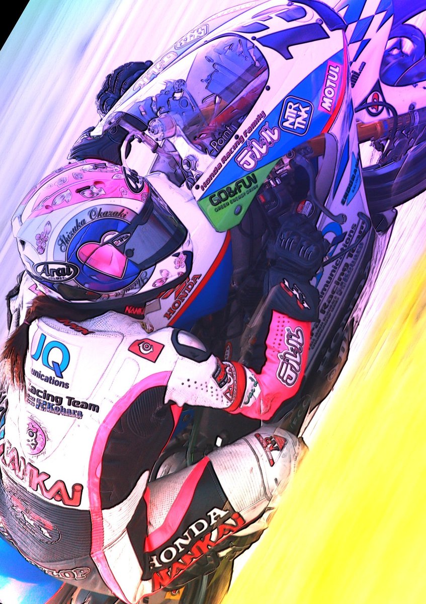 Papa 最近レース行けてないな 全日本ロードレース 壁紙 岡崎静夏 バイク好きと繋がりたい バイク女子 バイク乗りと繋がりたい アライヘルメット 南海部品 ホンダレーシング Jgp3