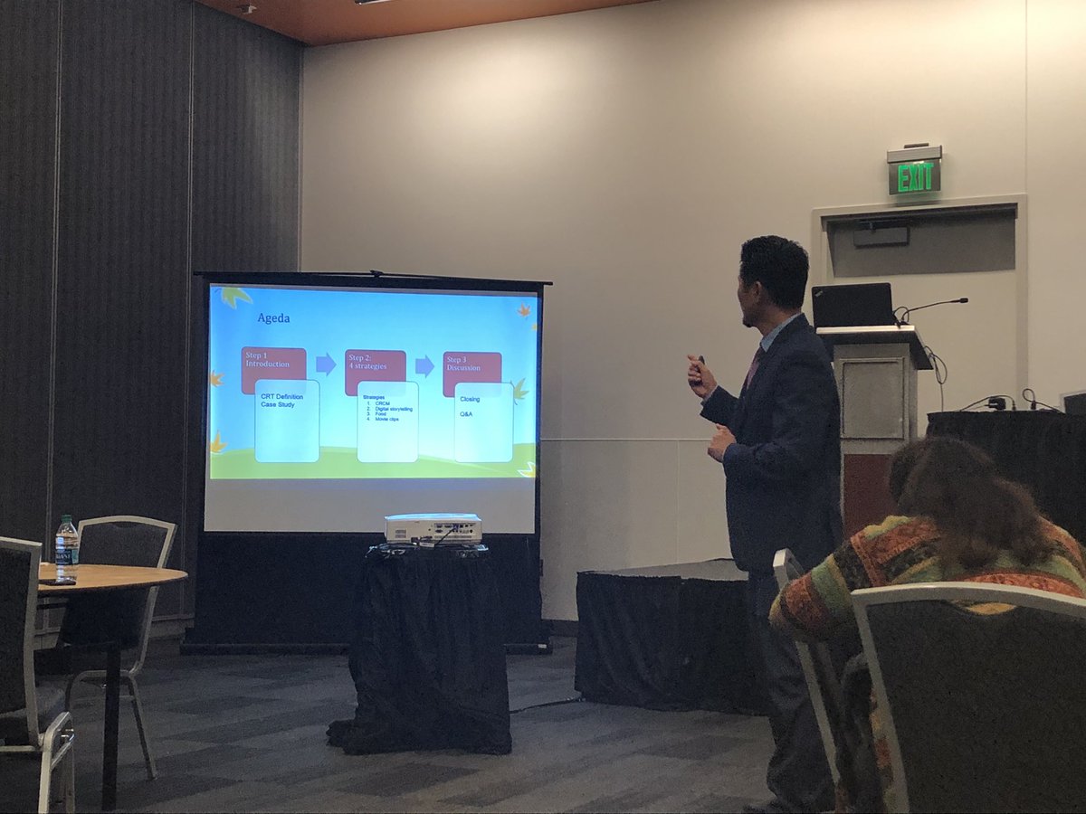 yezifffiona's tweet photo. Before sleeping, I also want to share something about CRT. Teachers should create an inclusive and collaborative environment for students of different races. If you wanna know more about them, it is my pleasure to introduce more.#CATESOL19 #PepperdineTESOL @PeppGSEP @CA_TESOL https://t.co/hrsWb4O3PK