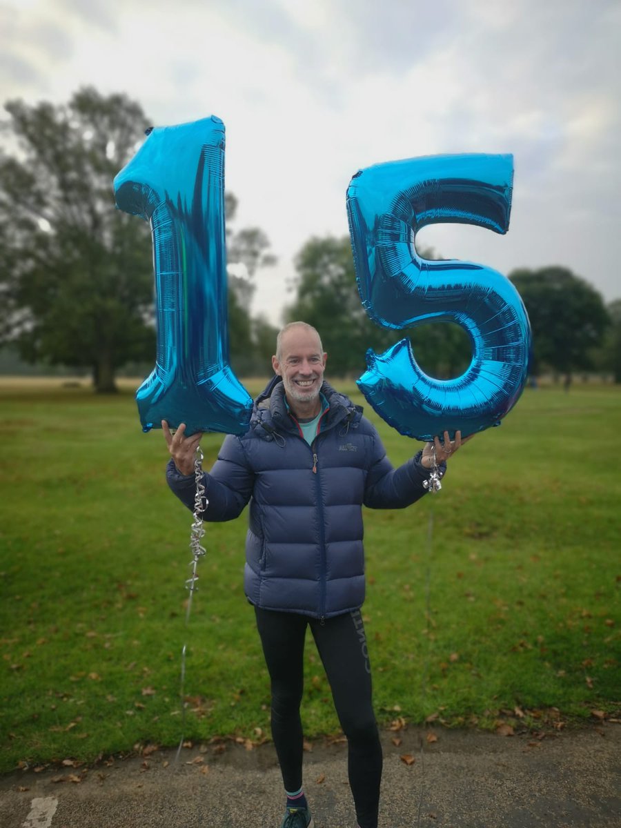 parkrun's tweet image. 15 years! #parkrun15 🎈

🌳 #loveparkrun