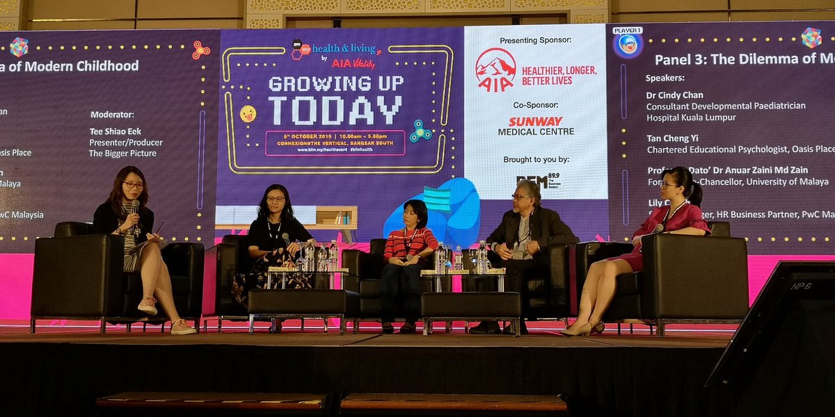 BFMradio's tweet photo. With both children and parents struggling to cope with all the conflicting demands of modern life, are today's children adequately prepared to face adulthood? In the 3rd panel, we discuss about the dilemma of modern parenting. #bfmhealth https://t.co/l3miZlczAg