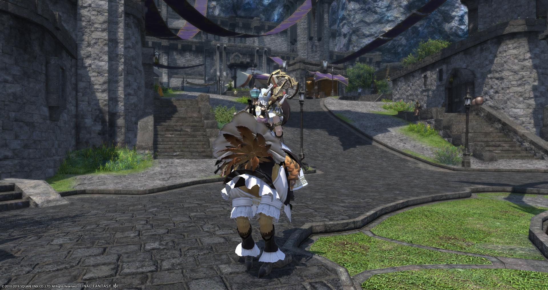 麻希 しろたま マイチョコボに エタバンお祝いでフレンドさんから貰ったメイドバード一式を着せて冒険 うーむ可愛い ぬいぐるみを買ったら付いてくるコード というめっちゃレアなやつ 戴いてしまった なんと有難い その方がエタバンするときに何で返せ